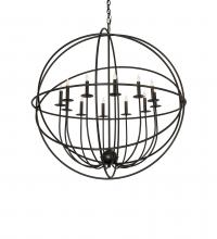  247640 - 42" Wide Atom Enerjisi 12 Light Chandelier