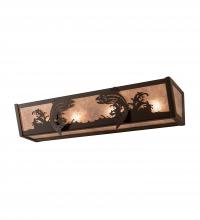  250534 - 24" Wide Leaping Trout Vanity Light