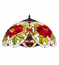  26305 - 20" Wide Renaissance Rose Shade