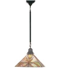  49147 - 13"Sq Glasgow Bungalow Pendant.609