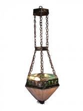  77656 - 19"W Mountain Pine Inverted Pendant