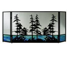  81106 - 72"W X 32"H Tall Pines Fireplace Screen