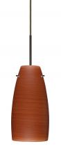  1JC-1512CH-LED-BR - Besa Tao 10 LED Pendant Cherry Bronze 1x9W LED