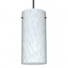  1JC-412019-BR-L - Besa Cord Pendant Stilo 12 Bronze Carrera 1x150W Medium Base A21, 15Ft. Cord