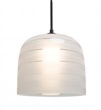  1JC-MITZI10FR-BK - Besa Mitzi 10 Cord Pendant