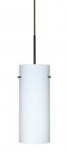  1JT-412307-BR - Besa Stilo 10 Pendant Bronze Opal Matte 1x100W Medium Base