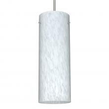  1JT-412819-SN - Besa Pendant Stilo 18 Satin Nickel Carrera 1x150W Medium Base A21