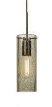  1JT-JUNI10LT-EDIL-BR - Besa, Juni 10 Cord Pendant, Latte Bubble, Bronze, 1x4W LED Filament