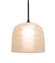  1JT-MITZI7SA-LED-BK - Besa Mitzi 7 Cord Pendant