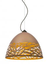  1KX-KIEVCP-BR - Besa Kiev Pendant, Copper, Bronze Finish, 1x60W Medium Base