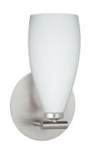 Besa Lighting 1SX-719807-SN - Besa Wall Karli Satin Nickel Opal Matte 1x40W G9