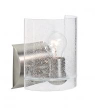 Besa Lighting 1WZ-CELTICBB-SN - Besa, Celtic Wall Sconce, Bubble, Satin Nickel Finish, 1x60W Medium Base