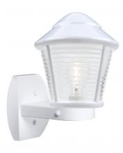 Besa Lighting 310053-WALL-FR - Costaluz 3100 Series Wall White 1x75W A19