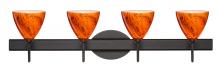 Besa Lighting 4SW-1779HB-LED-BR - Besa Wall Mia Bronze Habanero 4x5W LED