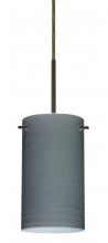  B-4404TN-MED-BR - Besa Stilo 7 Pendant For Multiport Canopy Bronze Titan 1x40W B10 Med