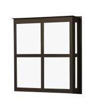  BREE11-SW-BR - Besa Outdoor Bree 11 Bronze Satin White 1x60W B10