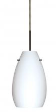  J-412607-BR - Besa Pera 9 Pendant For Multiport Canopy Bronze Opal Matte 1x100W Medium Base