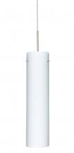  J-722407-SN - Besa Pendant For Multiport Canopy Stilo 16 Satin Nickel Opal Matte 1x100W Medium Base