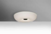  NIMBUS1007C-LED-BK - Besa, Nimbus 10 Ceiling, Opal Matte, Black, 1x23W LED