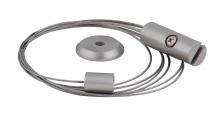  R12-CBL60-SN - Besa 5Ft. Adjustable Cable Support Satin Nickel