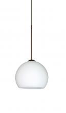  RXP-565807-BR - Besa Pendant Palla 5 Bronze Opal Matte 1x50W Halogen