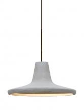  RXP-MODUSNA-LED-BR - Besa Modus Cord Pendant, Natural, Bronze Finish, 1x9W LED