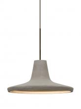  RXP-MODUSTN-LED-BR - Besa Modus Cord Pendant, Tan, Bronze Finish, 1x9W LED