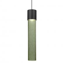 Besa Lighting RXP-WAND12MS-LED-BK - Besa Wanda 12 Pendant, Moss Bubble, Black Finish, 1x3W LED