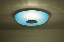  SPIRA10BLC-LED-BK - Besa, Spira 10 Ceiling, Coral Blue, Black, 1x10W LED