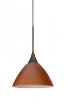  X-1743CH-BR - Besa Pendant For Multiport Canopy Domi Bronze Cherry 1x50W Halogen