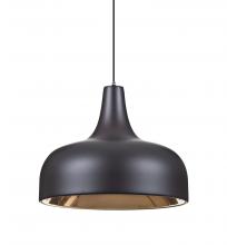  X-PERSIA-LED-BR-L - Besa, Persia Cord Pendant For Multiport Canopy, Bronze Finish, 1x9W LED, 15Ft. Cord