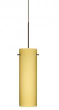  1XC-4930VM-BR - Besa Pendant Copa Bronze Vanilla Matte 1x50W GY6.35