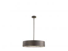  7-1271-6-50 - Azores 6-Light Pendant in Black Cashmere