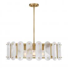  7-2911-5-322 - Antolini 5-Light Pendant in Warm Brass