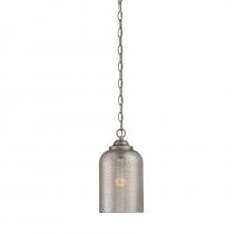  7-701-1-SN - Bally 1-Light Pendant in Satin Nickel