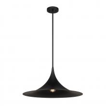  7-7639-1-89 - Bowdin 1-Light Pendant in Matte Black