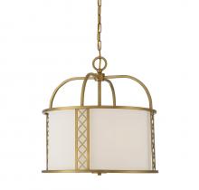  7-8202-3-322 - Rockford 3-Light Pendant in Warm Brass