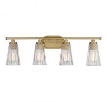  8-1745-4-322 - Chantilly 4-Light Bathroom Vanity Light in Warm Brass