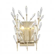  9-4075-2-127 - Orianna 2-Light Wall Sconce in Noble Brass