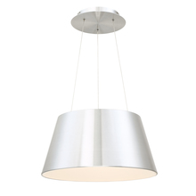 WAC US PD-72718-AL - Vida 18in LED Pendant 3000K in Brushed Aluminum 1755 Lumens