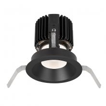  R4RD1T-F827-BK - Volta Round Shallow Regressed Trim with LED Light Engine