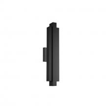  WS-W57422-27-BK - Arrow Outdoor Wall Sconce Light