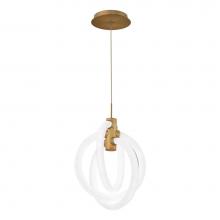  PD-27413-27-BK - Knot Mini Pendant Light