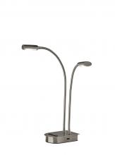  5026-22 - Eternity LED 2 Arm Desk Lamp w/Smart Switch