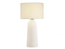  6196-02 - Elsa Cylinder Table Lamp White--02