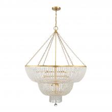  614-GA - Rylee 15 Light Antique Gold Chandelier