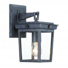  BEL-A8061-GE - Belmont 1 Light Graphite Outdoor Sconce