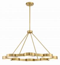  ORS-738-MG-ST - Orson 8 Light Modern Gold Chandelier