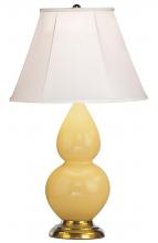  1614 - Butter Small Double Gourd Accent Lamp