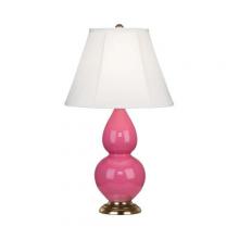  1617 - Schiaparelli Pink Small Double Gourd Accent Lamp
